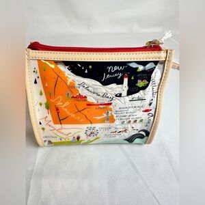 Spartina 449 Bay Dreams Clear Beach Wristlet - NWT